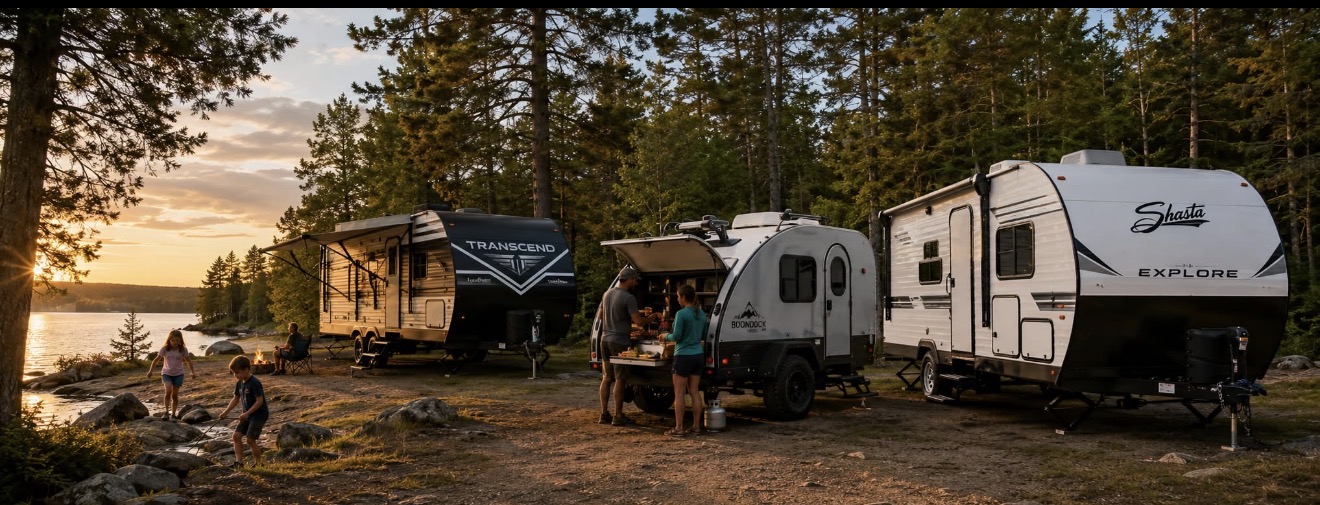 RV under the stars